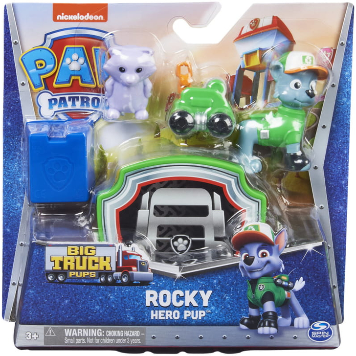 Figurina Paw Patrol Big Truck Hero Pups - Rocky