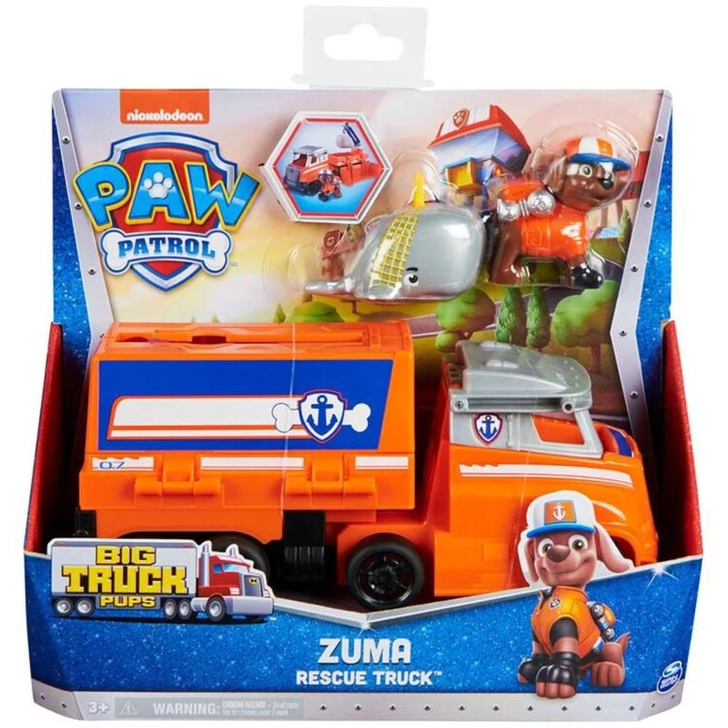 Masinuta Paw Patrol, Rescue Truck, Zuma