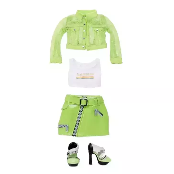 Papusa Rainbow High, Karma Nichols, Neon, Seria 2