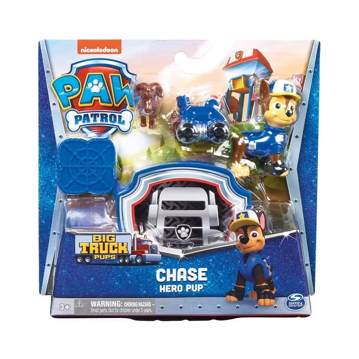 Figurina Paw Patrol Big Truck Hero Pups - Chase