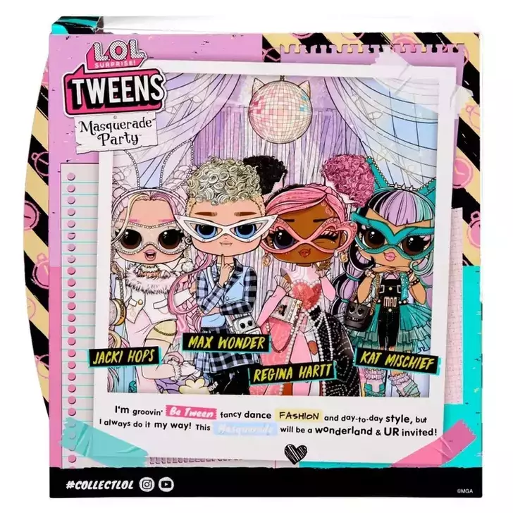 Papusa LOL Surprise Tweens, Masquerade, Jacki Hops
