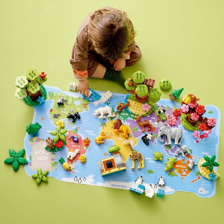 LEGO DUPLO ANIMALELE SALBATICE ALE LUMII 10975