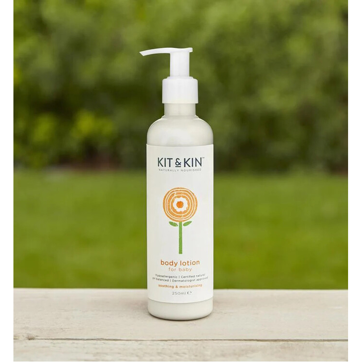 Lotiune naturala de corp pentru copii Kit&Kin 250ml