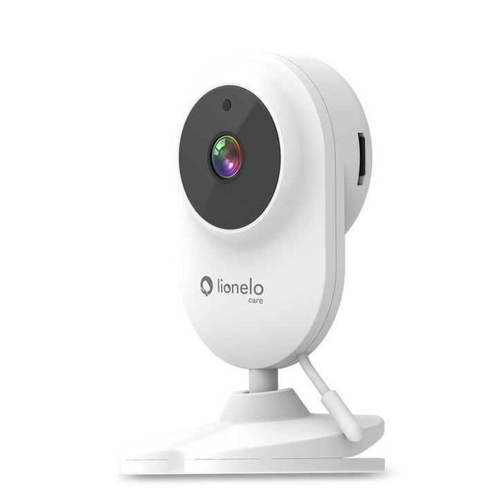 Lionelo - Video monitor Babyline 6.2, Conexiune Wi-Fi, Pana la 8h de functionare, Comunicare bidirectionala, Senzor de temperatura, Alb