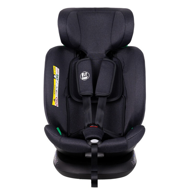 Scaun auto Diamond Deluxe i-Size Buf Boof cu ISOFIX rotativ 360 grade Top Tether 40-150 cm Black