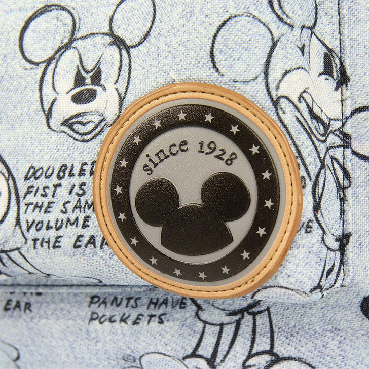Rucsac Cerda Mickey Mouse cu buzunar frontal, 30x44x12 cm