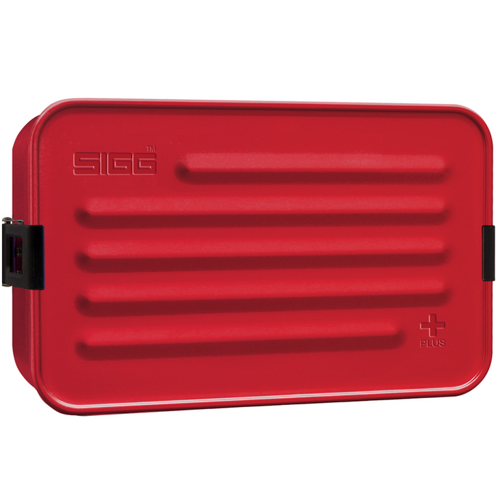 Cutie din aluminiu pentru alimente Plus Red, L
