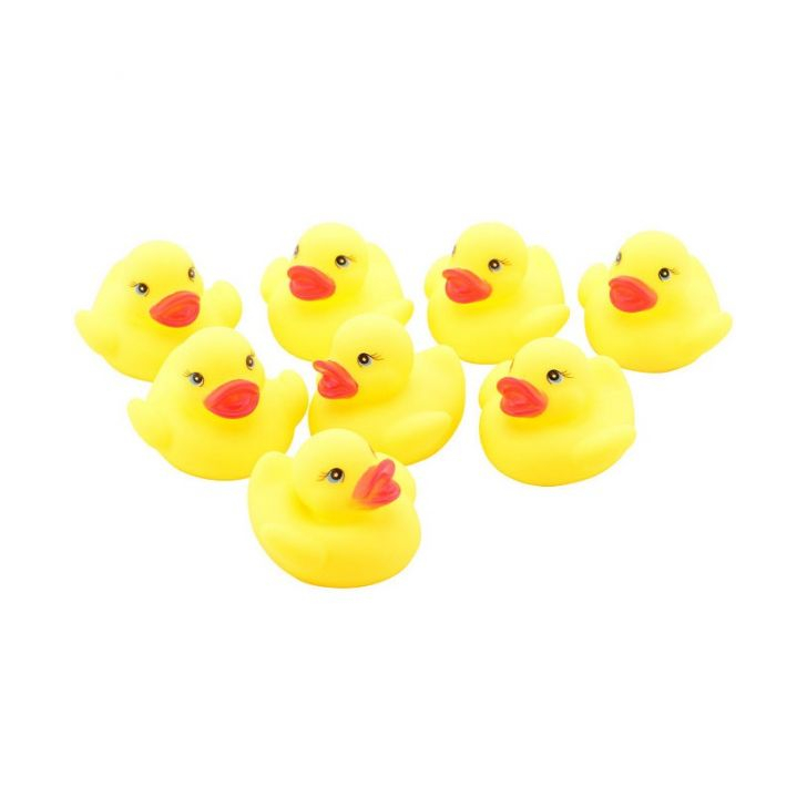 Set 8 ratuste din cauciuc pentru baie, 5.5x5.5x4 cm