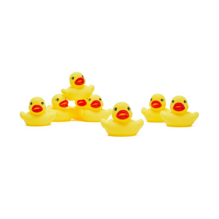 Set 8 ratuste din cauciuc pentru baie, 5.5x5.5x4 cm