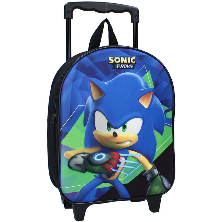 Troler 3D Sonic Prime Time, Vadobag, 32x26x11 cm