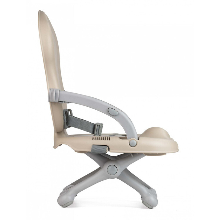Scaun de Masa CAM Smarty, Inaltime Ajustabila, Varsta 6-36 luni, Pliabil, Centura de Siguranta in 3 Puncte, Bej