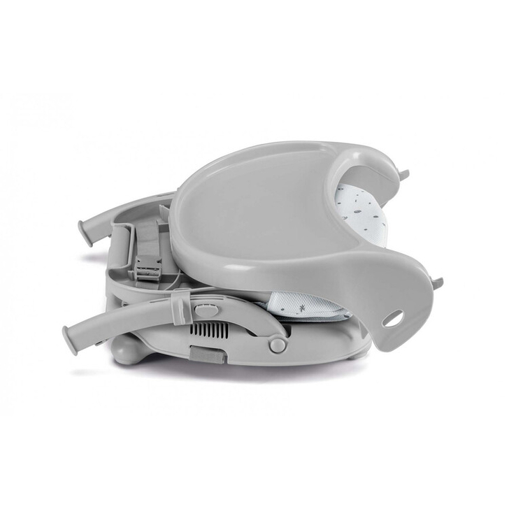 Scaun de Masa CAM Smarty Pop, Inaltime Ajustabila, Varsta 6-36 luni, Pliabil, Centura de Siguranta in 3 Puncte, Bej