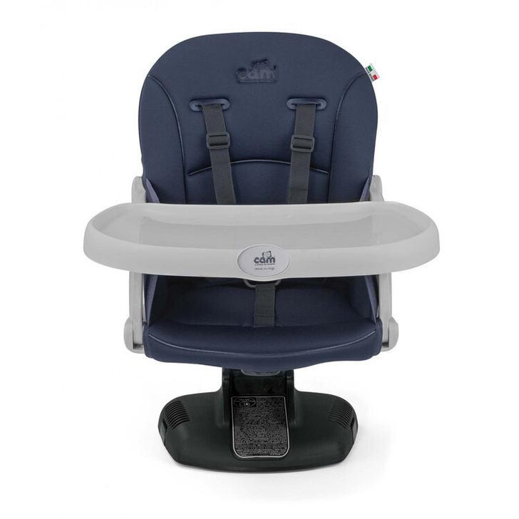 Scaun de Masa CAM Seat Idea, Inaltime Ajustabila, Varsta 6-36 luni, Pliabil, Centura de Siguranta in 5 Puncte, Bej