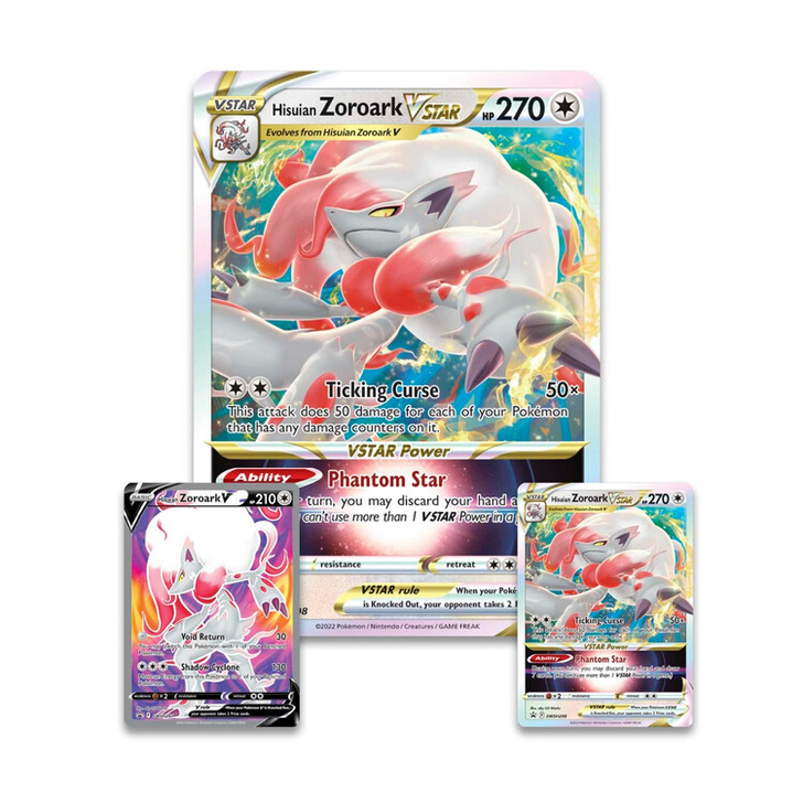 Pokemon TCG: Hisuian Zoroaek VStar Premium Collection