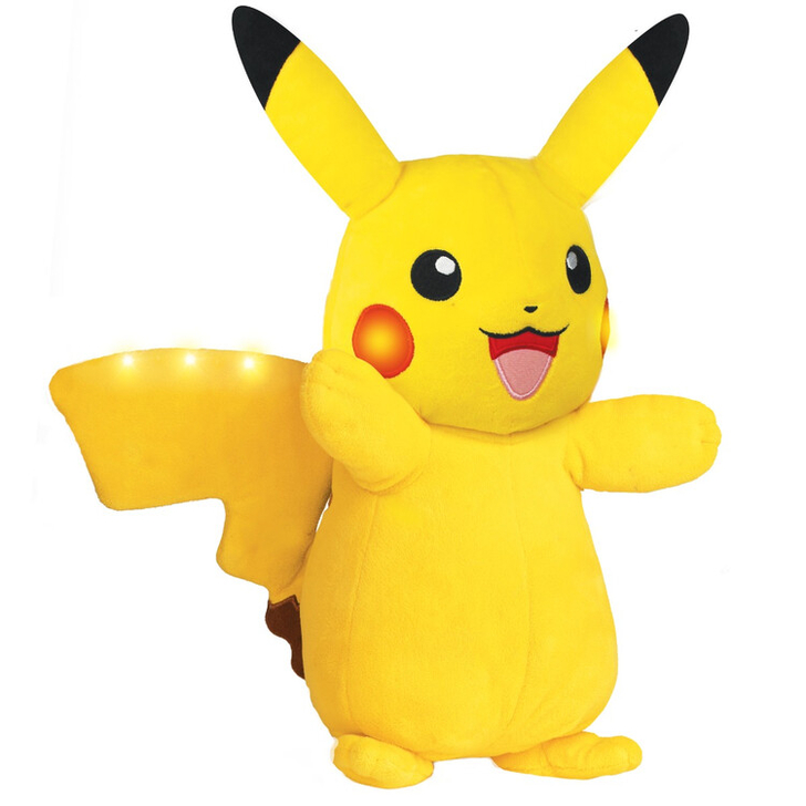 Pokemon - Jucarie de plus cu functii, Power Action, Pikachu