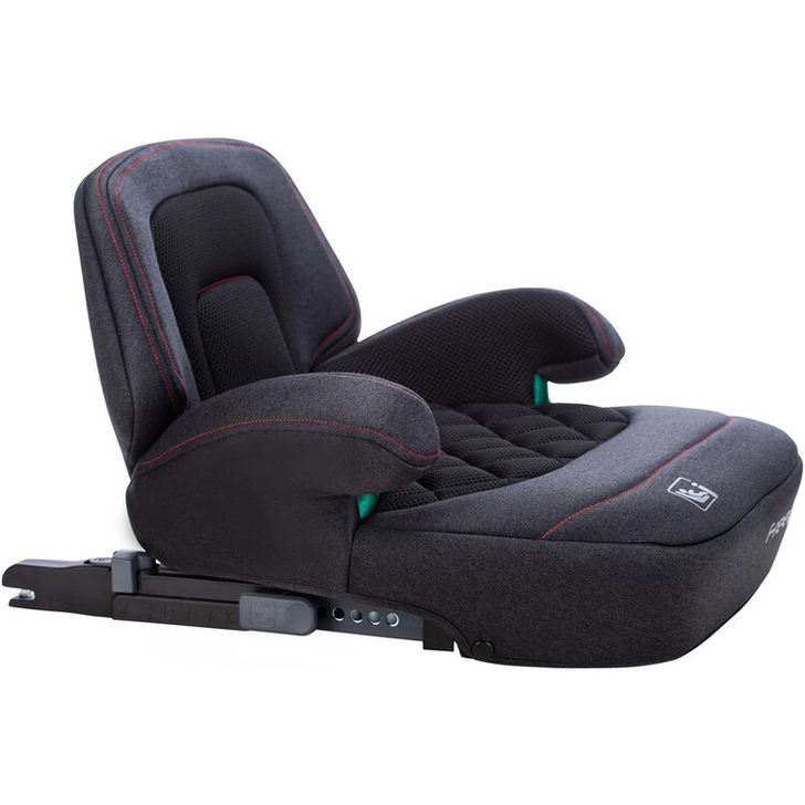 Inaltator auto, Cosmo Plus I-Size, Cu isofix, Cu spatar inaltat si cotiere, Potrivit pentru copiii intre 125 si 150 cm sau intre 25 si 36 Kg, FreeON, Conform cu standardul european de securitate ECE R129, Black