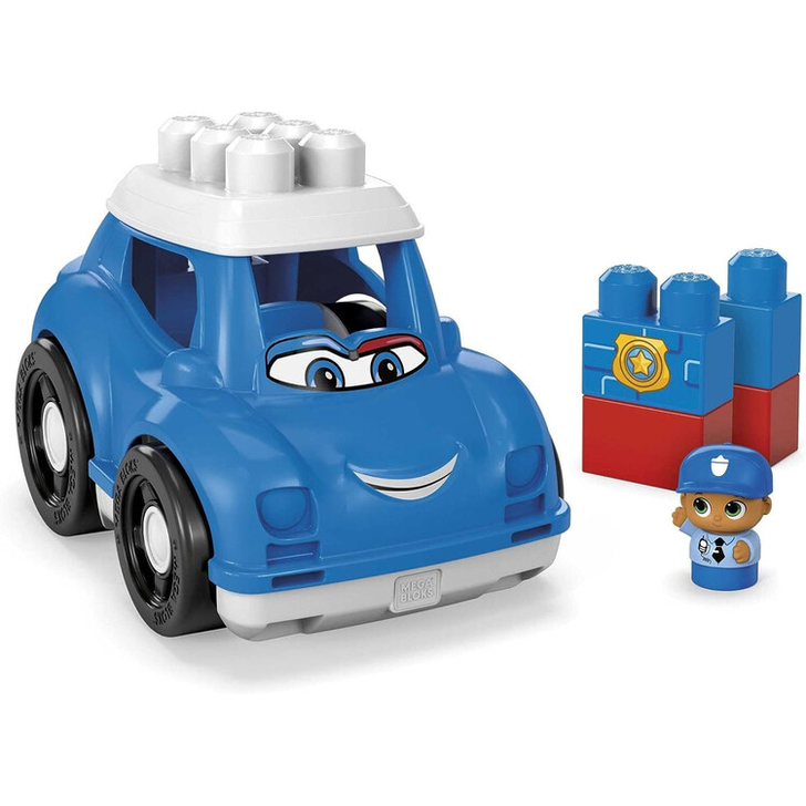 MEGA BLOKS FIRST BUILDERS VEHICUL PETER POLICE