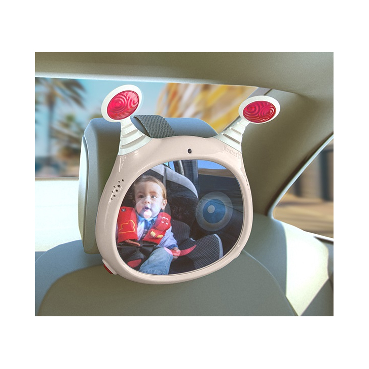Oglinda muzicala auto pentru supraveghere copil Benbat Oly Beige
