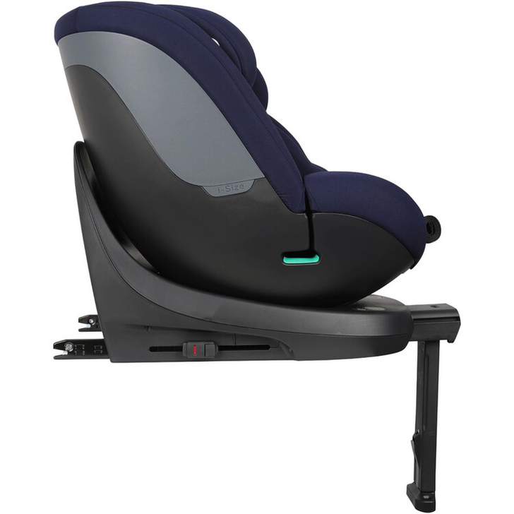 Scaun auto pentru copii, Lotus, Nastere - 125 Cm, Rotire 360° grade, Tehnologie Isofix I-Size, Spatar reglabil, Conform cu standardul european de securitate ECE R129, FreeON, Blue