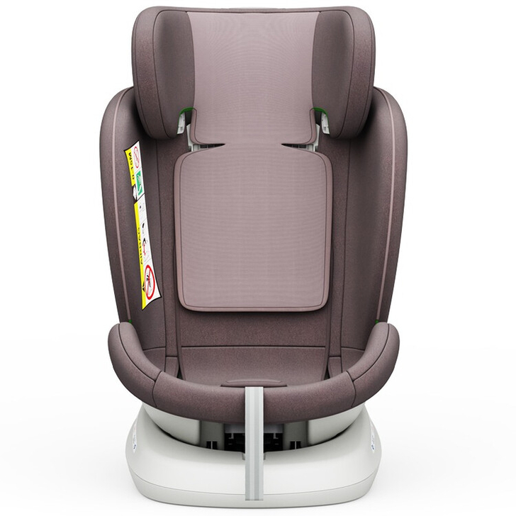 Scaun Auto Tweety Plus DELUXE BUF BOOF iSIZE LightRed cu Isofix rotativ 360 grade 40-150 cm