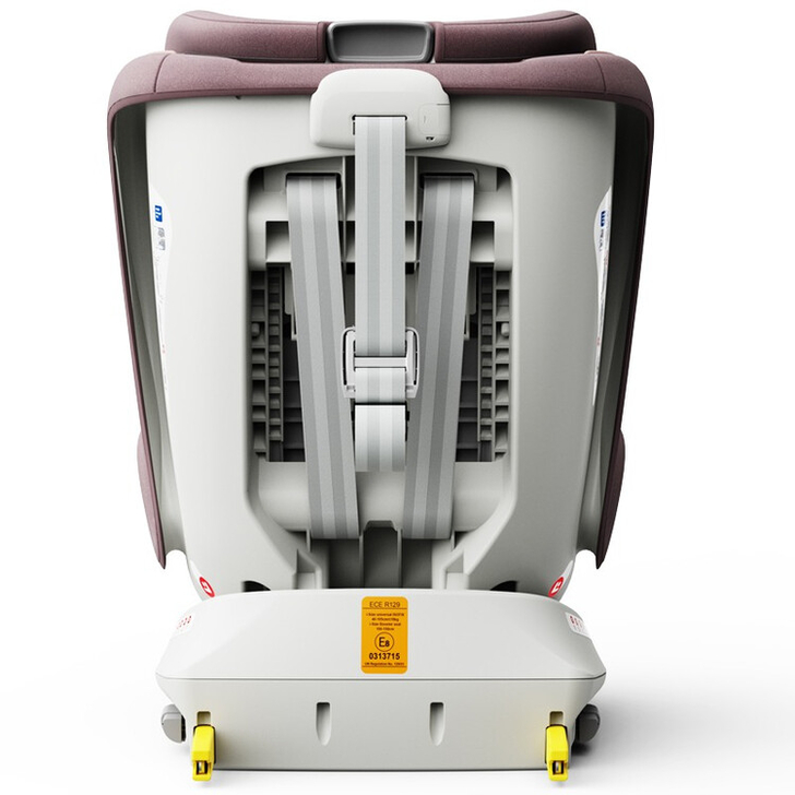 Scaun Auto Tweety Plus DELUXE BUF BOOF iSIZE LightPurple cu Isofix rotativ 360 grade 40-150 cm