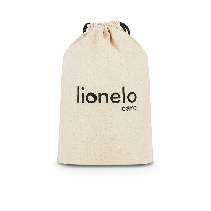 Lionelo - Pompa dubla de san, Electrica, Cu 9 nivele de aspiratie, 5 moduri de masaj, Afisaj LED, Imita suptul natural al copilului, Functionare pana la 90 min, Silentioasa, Fara BPA, Include 2 recipiente de 150 ml si 2 pungi, Cablu USB, Husa, Alb/Gri