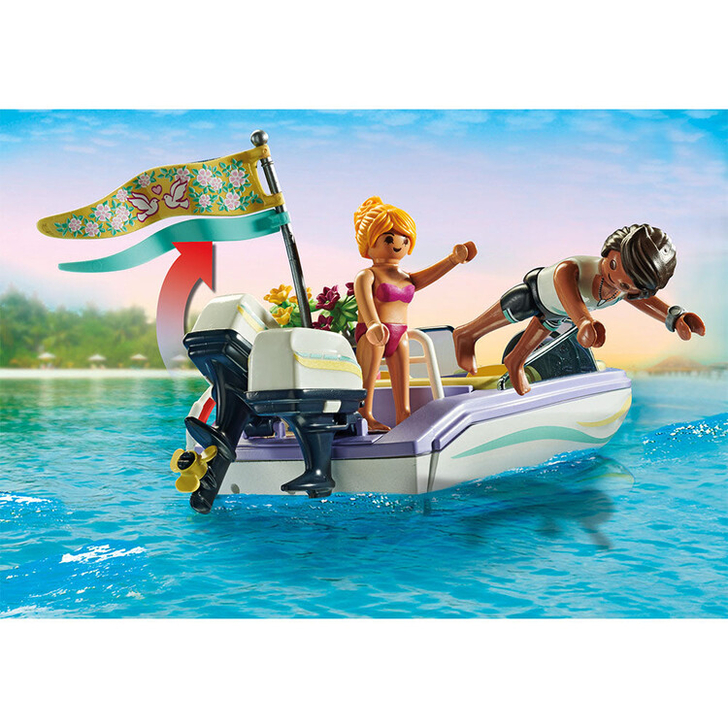 Playmobil - Luna De Miere Cu Barca De Viteza
