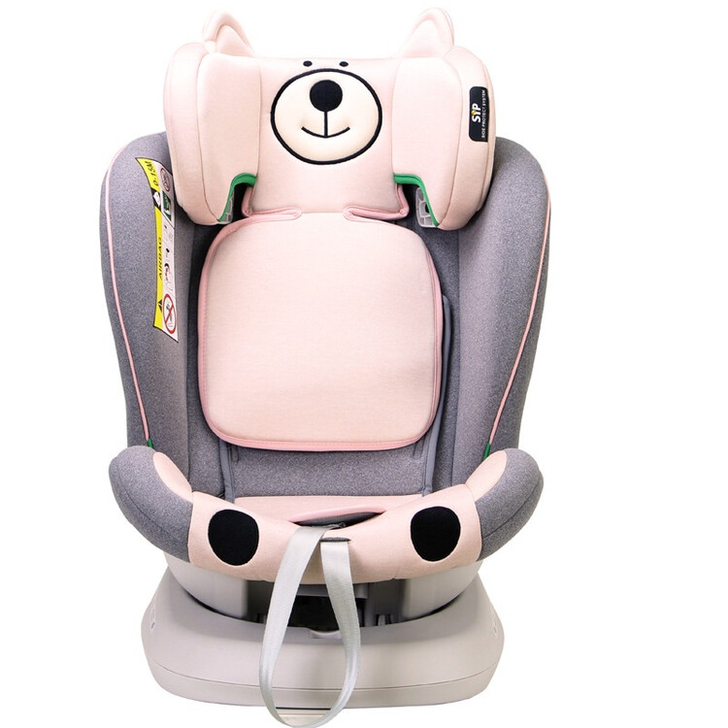 Scaun Auto Tweety Plus DELUXE BUF BOOF iSIZE UrsPink cu Isofix rotativ 360 grade 40-150 cm