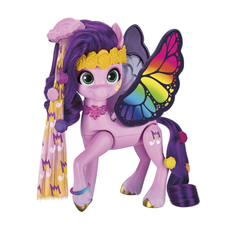 MY LITTLE PONY SET FIGURINA STYLE OF THE DAY PRINCESS PETALS 14CM