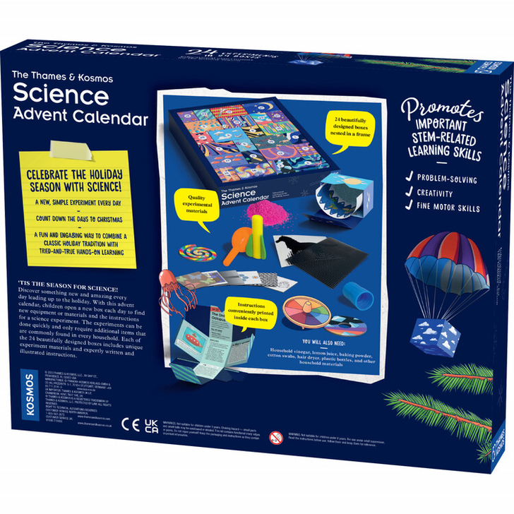 Kit STEM Calendarul stiintific de Advent