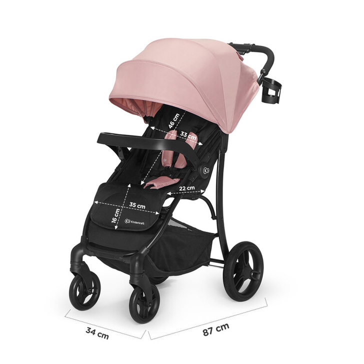 CARUCIOR SPORT KINDERKRAFT CRUISER, PINK