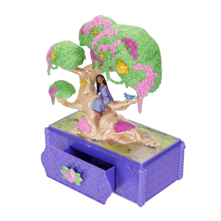 Disney Wish - Dorinta - Copacul dorintelor, cutie de bijuterii cu lumini si sunete