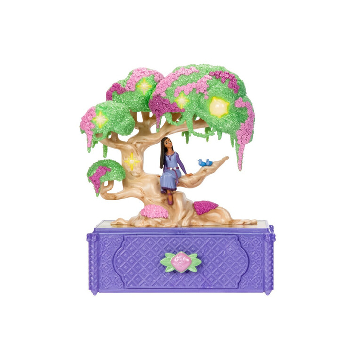Disney Wish - Dorinta - Copacul dorintelor, cutie de bijuterii cu lumini si sunete
