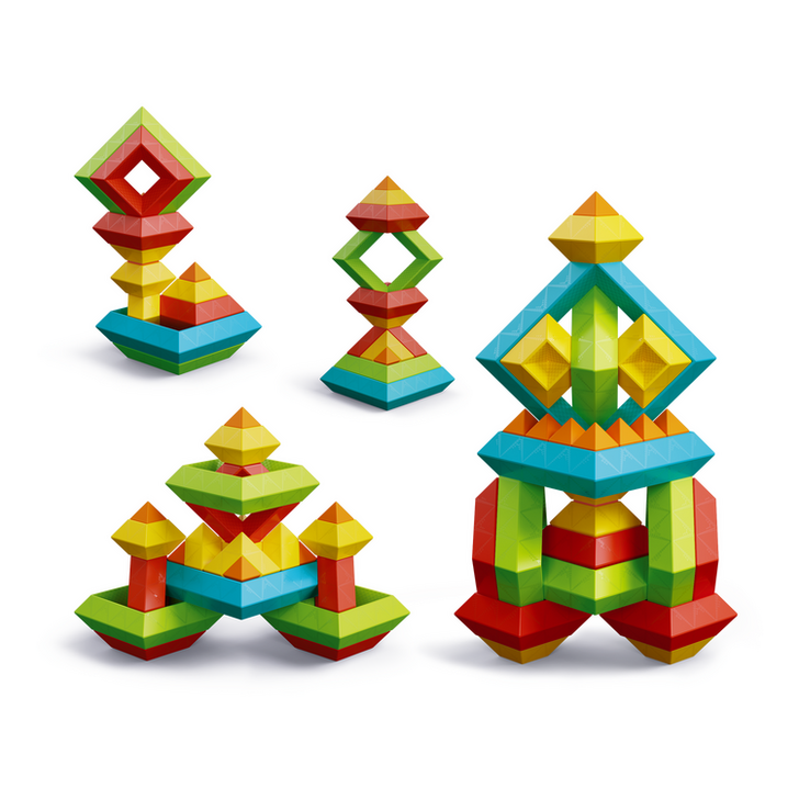 Joc logica - Cuburile lui Pitagora (30 piese)