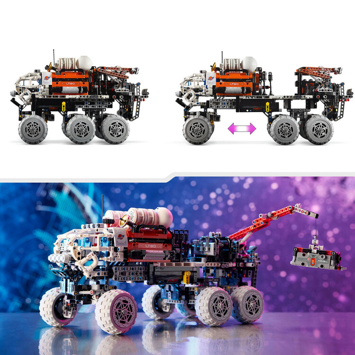 Rover de explorare pe Marte cu echipaj