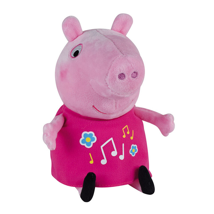 Jucarie Plus Muzicala Jemini Cu Lumini 25cm Peppa Pig