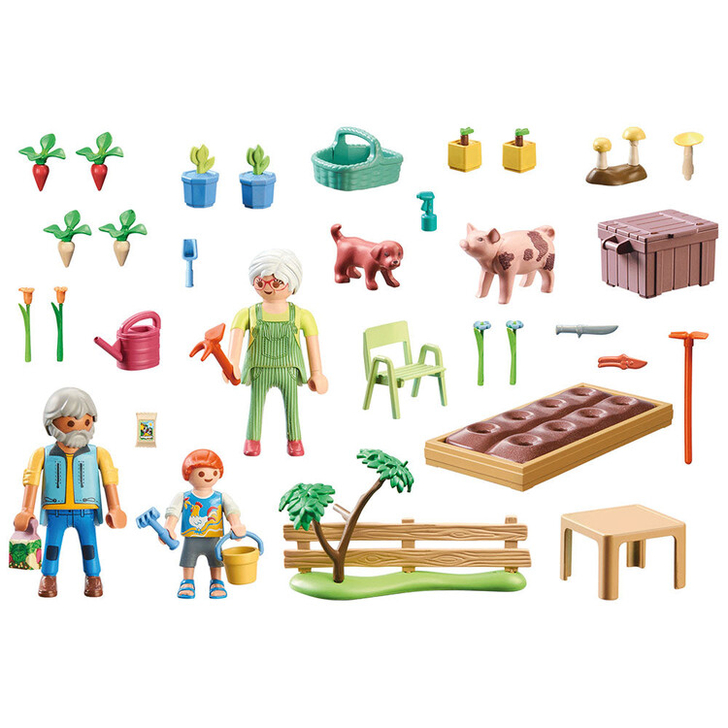 Playmobil - Gradina De Legume Si Bunici