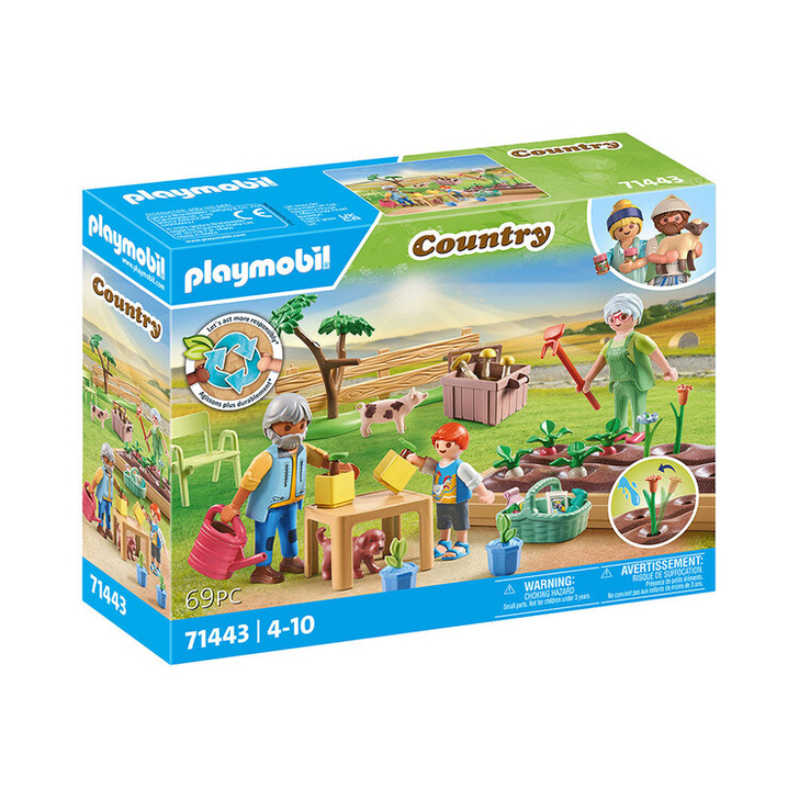 Playmobil - Gradina De Legume Si Bunici