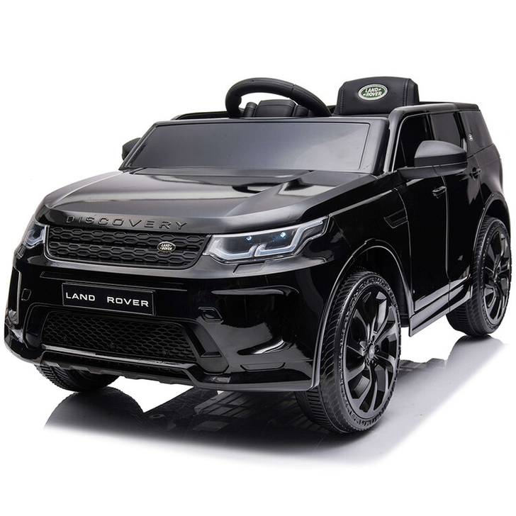 Masinuta electrica Chipolino SUV Land Rover Discovery cu scaun din piele si roti EVA black