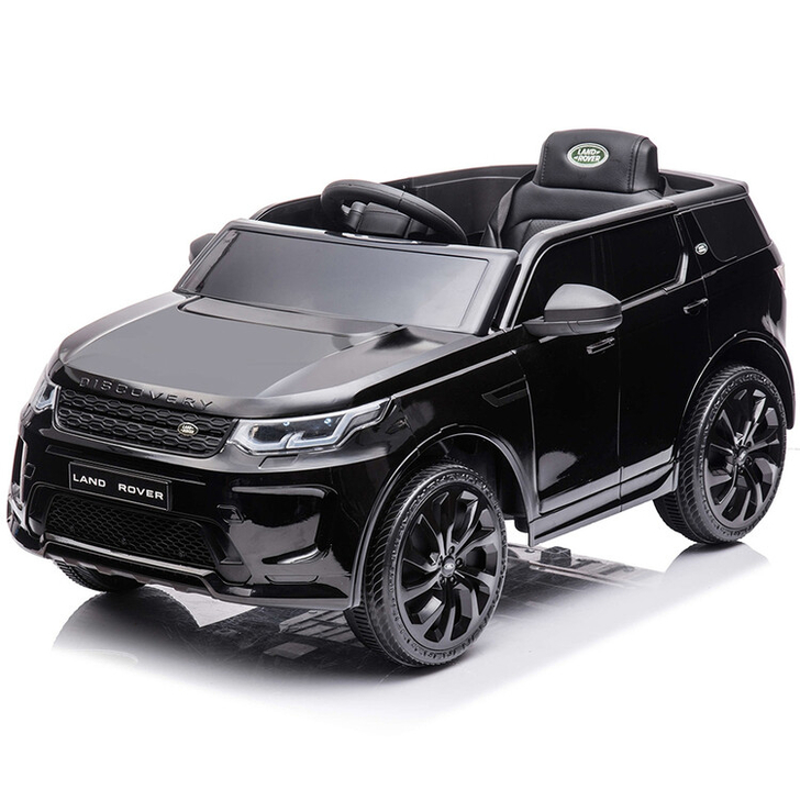 Masinuta electrica Chipolino SUV Land Rover Discovery cu scaun din piele si roti EVA black