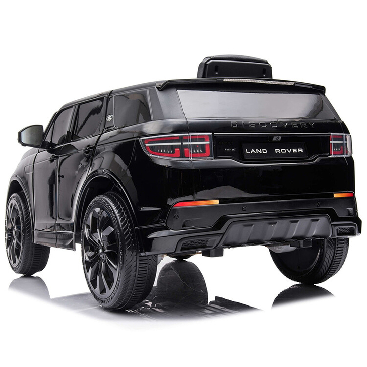 Masinuta electrica Chipolino SUV Land Rover Discovery cu scaun din piele si roti EVA black