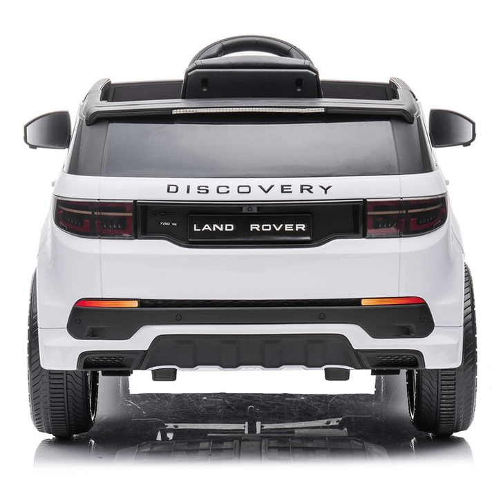 Masinuta electrica Chipolino SUV Land Rover Discovery cu scaun din piele si roti EVA white