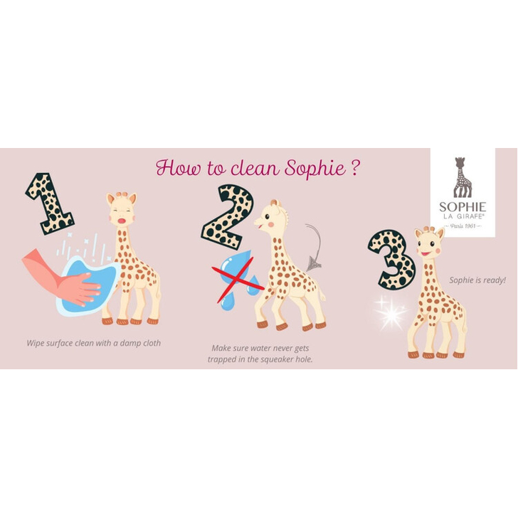 Set cadou saculet Vulli Girafa Sophie