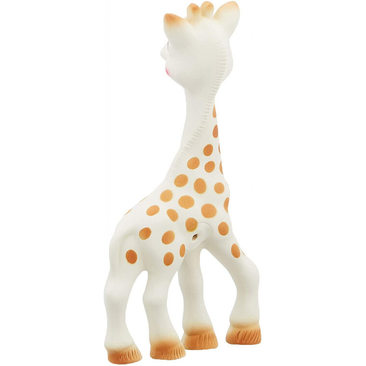 Set Girafa Sophie si figurina din cauciuc pentru rontait So pure