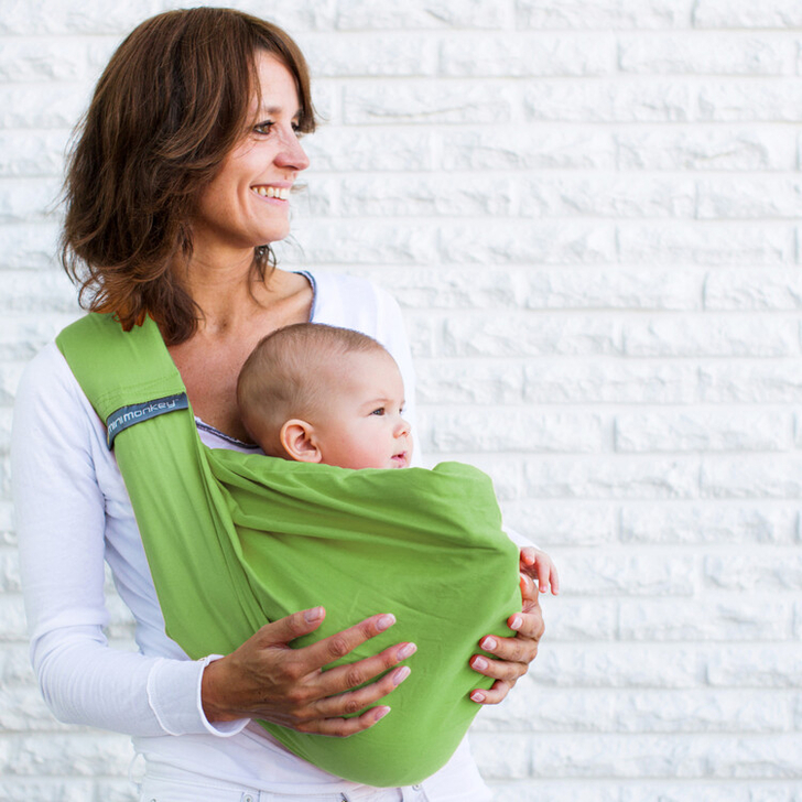 Sling bebe 4 in 1 Minimonkey Lime